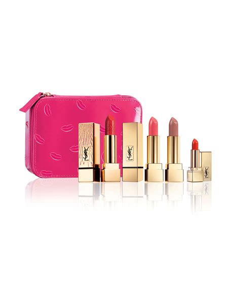 yves saint laurent beaute limited edition ultimate lip set|ysl rose lipstick.